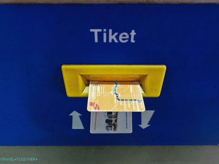 Metro ulaznica LRT u Kuala Lumpuru