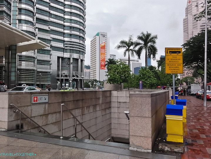 Ulaz u podzemnu LRT Kuala Lumpur