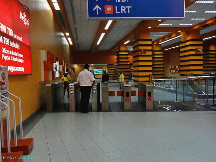 LRT kolosijeci u Kuala Lumpuru