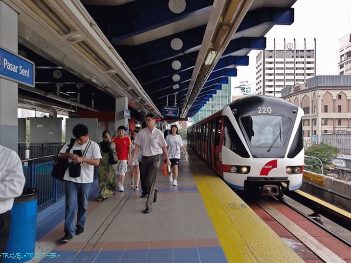 Stanica LRT u metrou Kuala Lumpur