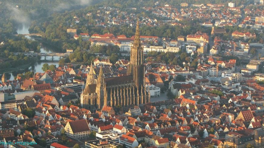 Povijesno središte Ulma i većina katedrale u Münsteru