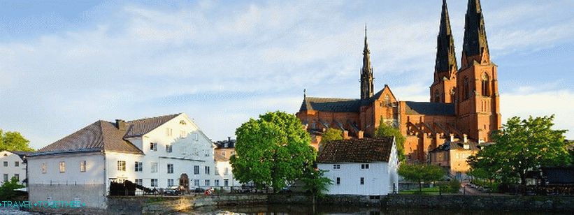 Uppsala. Stari grad