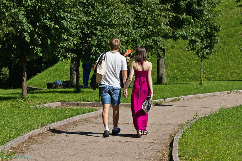 Romantične šetnje u Dubrovitsyju