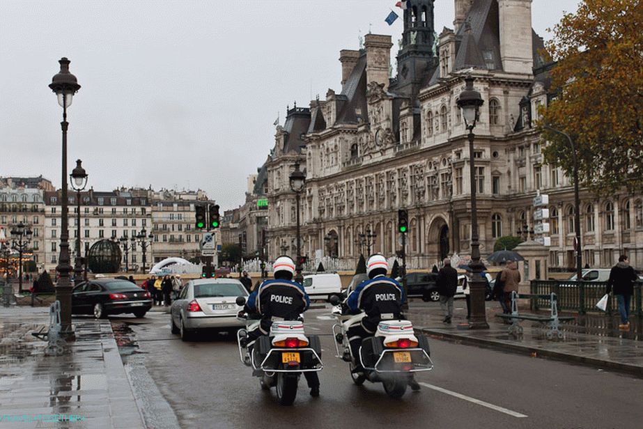 Pariške ulice su također pod pouzdanom zaštitom