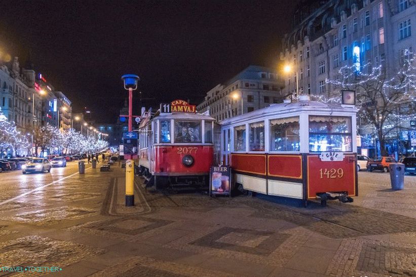 Vjenceslavov trg u Pragu - povijesni bulevar