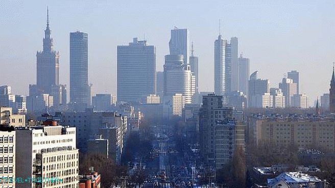 Varšava, pogled na novi grad