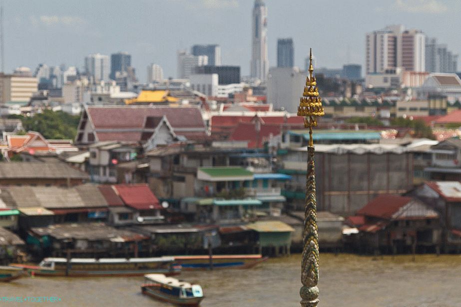 Pogled na Bangkok s visine