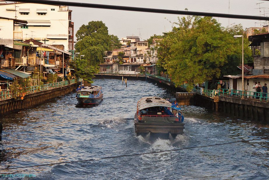 Riječni kanal od Wat Saketa do okruga Pratunam