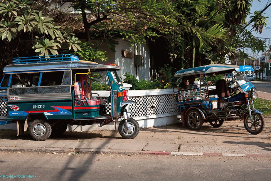 Tuk-tuki u Laosu