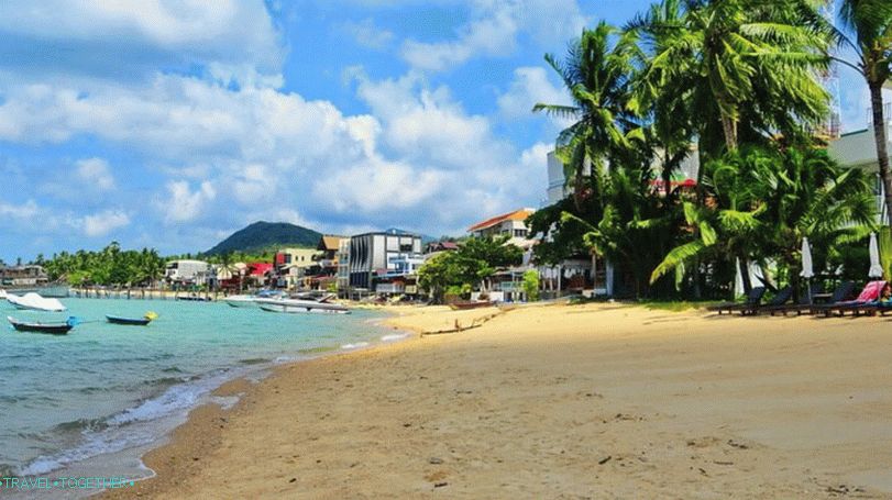 Bophut plaža na Samuiju