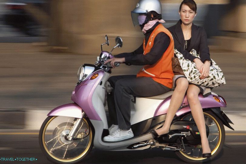 Bike-taxi u Tajlandu