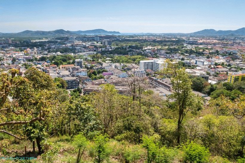 Vidikovac Tunk Ka Cafe u Phuketu - u blizini gledališta Rang Hill