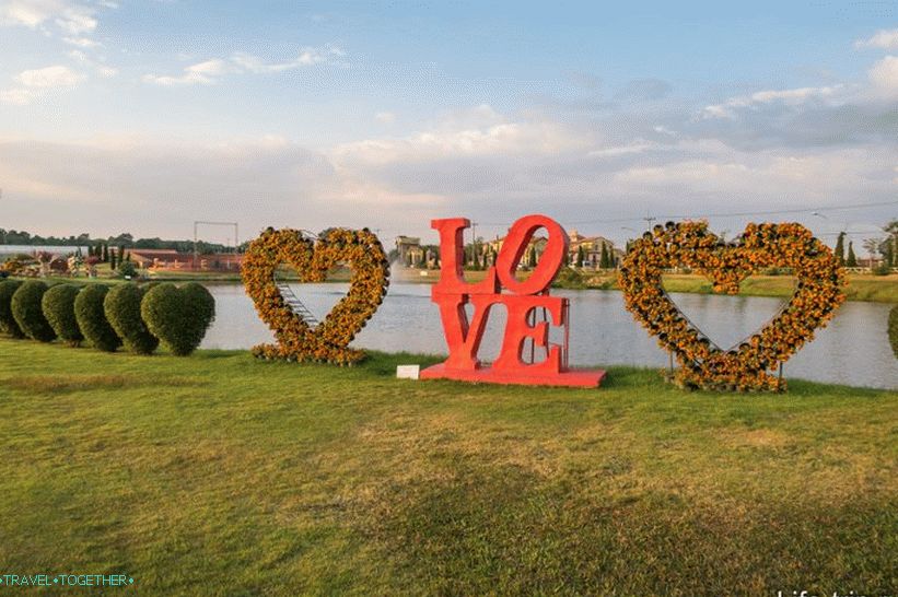 Vinograd Srebrnog jezera u Pattayi - dobra šetnja i vino