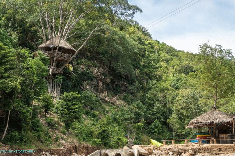 Wang Sai vodopad na Phanganu i tupi zabavni park