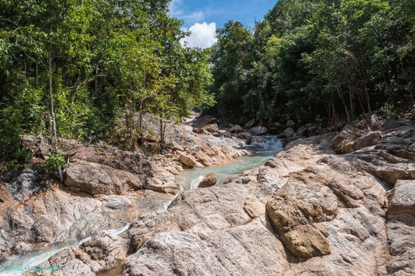 Wang Sai vodopad na Phanganu i tupi zabavni park