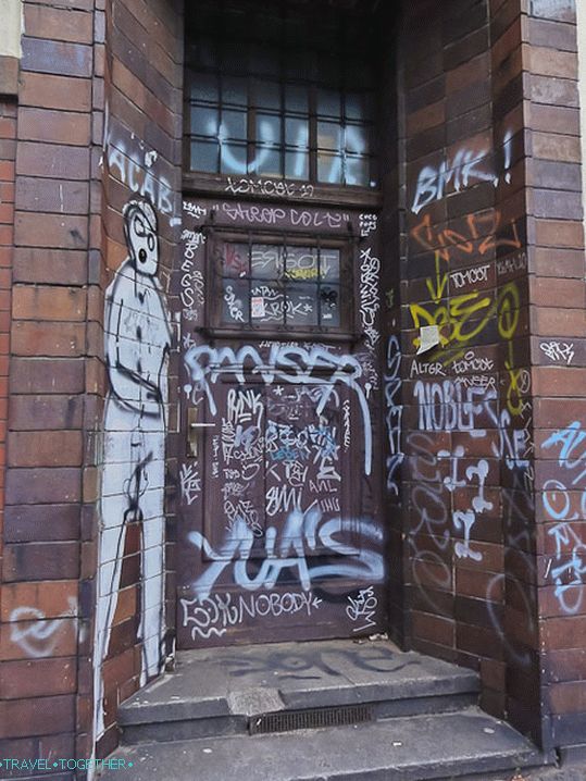 Grafiti na kućama u Berlinu