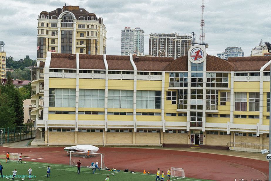Velika škola s stadionom