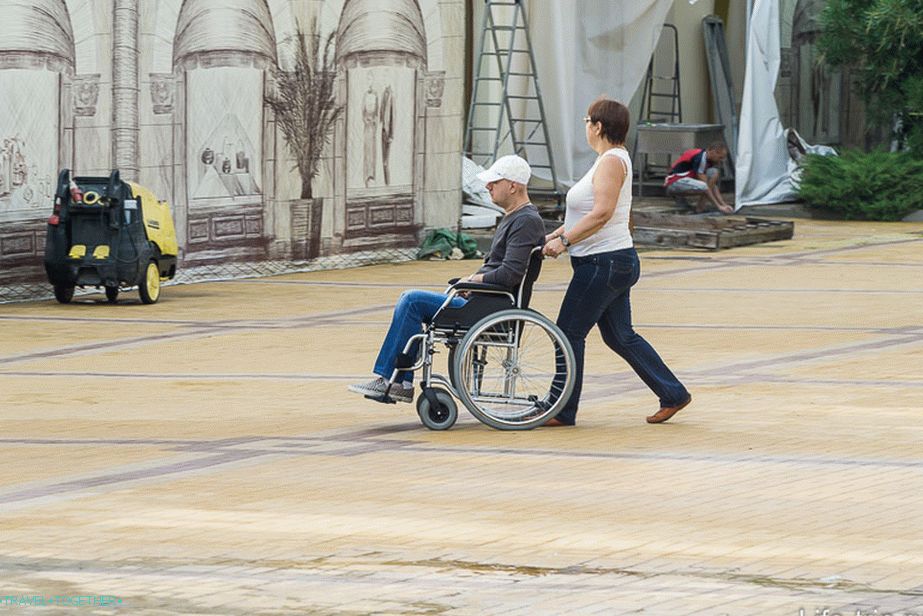 U Sočiju ima ljudi u invalidskim kolicima