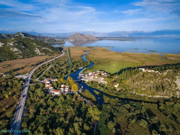 Skadarsko jezero i pogled na Virpazar