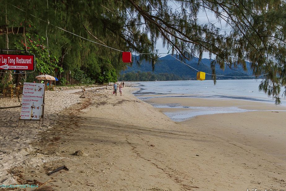 Plaža Klong Prao nasuprot putokaza