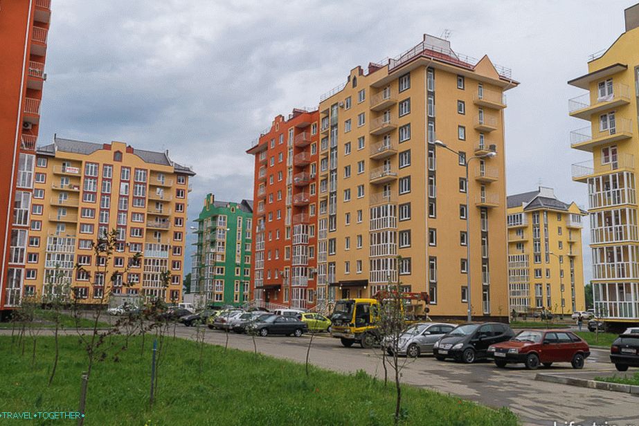 Četvrt Europe-City u europskom stambenom kompleksu