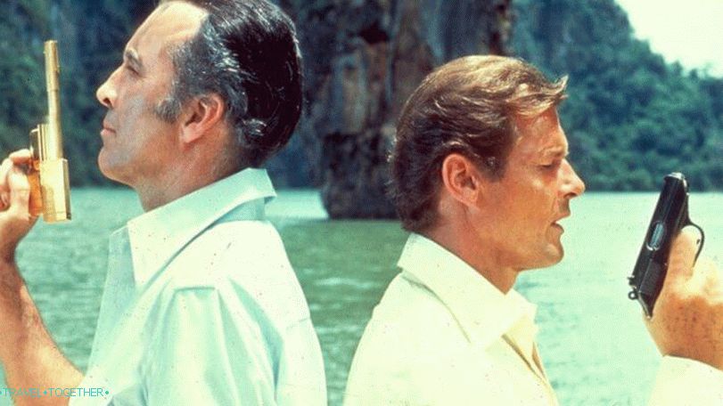 Okvir iz filma o agentu 007, koji je pogodio otok Ko Tapu