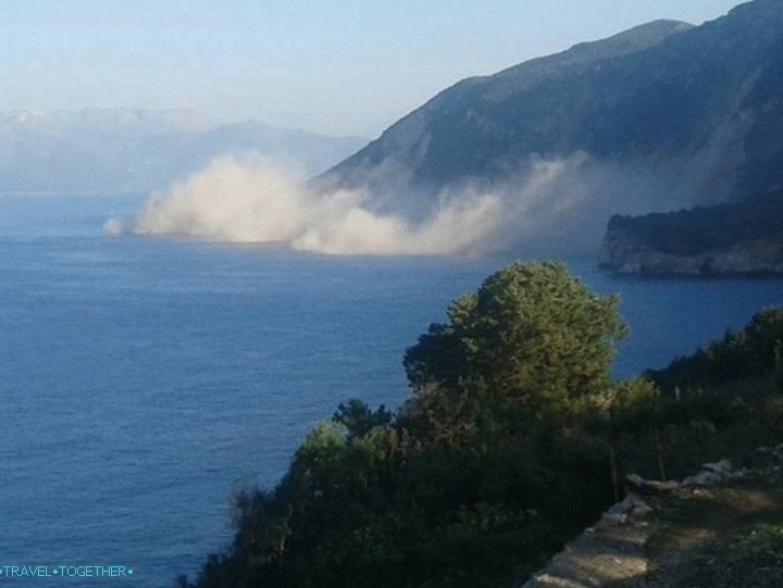 Poznata plaža Ergemni uništena potresom
